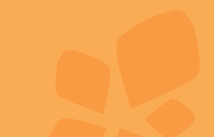 Orange flower background